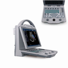 10.4 Inch Angle Adjustable Screen Portable Color Doppler Machine With 2 Probe Connector