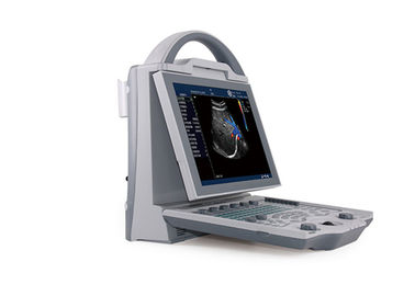 Video Report Portable Color Doppler Machine Ultrasound Scanner System With 2 Probe Connector