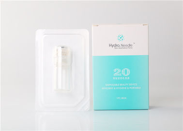 Hydra Derma Roller Stamp Needle 20 Microneedling Get Serums Into Skin Gold Titanium