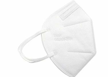 Dusty Pollen Pollution 5pcs / Bag 3 Ply Disposable Face Mask