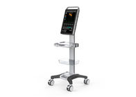 Trolley Color Ultrasound Scanner Color Doppler Machine With 18.5&quot;  Medical Touch Monitor
