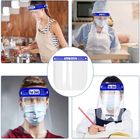 Clear Wide Visor Spitting Lightweight Disposable Face Shield