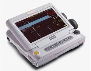 12.1”Folding 90 Degree Multi Parameter Patient Monitor Medical Use For Fetal / Maternal