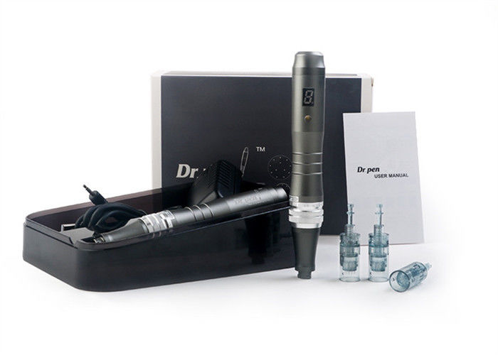 Electric 6 Speeds Micro Derma Pen with Digital Screen Display for Skin Care