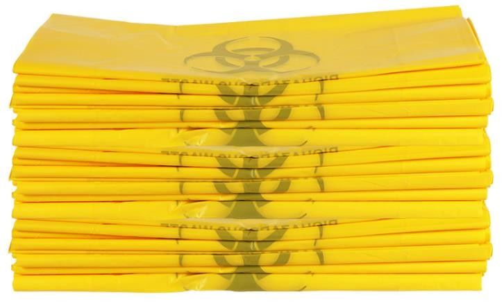 Medical Action Infectious Biohazard Waste Bags Clinical Use