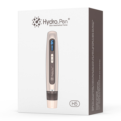 Original Brand Hydra Pen H5 MicroNeedling Derma Pen with EMS Adjustable Serum Output MTS Reduce Scars Fine Lines Wrinkles