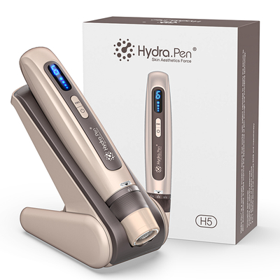 Latest 4-Pole EMS Automatcal Serum Applicator Hydra Pen H5 Face Skin Derma Microneedling Pen Essence Collagen Regeneration