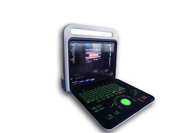 4 D 15 Inch LED Diagnostic Color Doppler Ultrasound Scanner With 2 Probe Connector