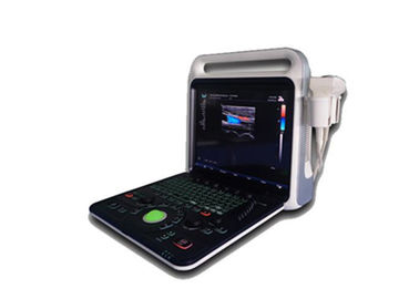 4 D 15 Inch LED Diagnostic Color Doppler Ultrasound Scanner With 2 Probe Connector