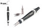 Black Metal Shell Auto - Stamp Micro Derma Pen With Medical Cartridge