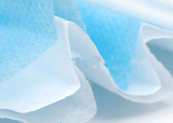 Wave Blue Disposable Face Mask PPE for COVID-19