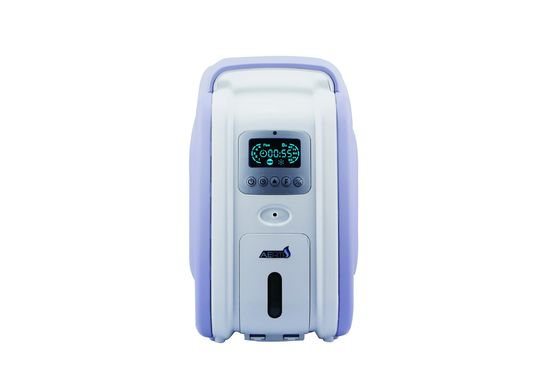 Mini Oxygen Concentrator Humidifier Portable Oxygen Supply 90~210W Power 93% Concentration