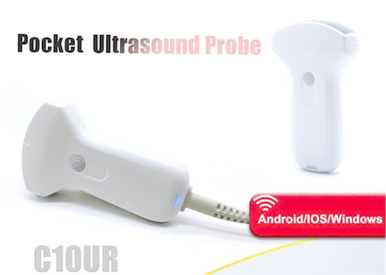 Pocket Ultrasound Hand held Ultrasound Scanner With B, B/M, Color Doppler, PW, Power Doppler Mode 128 Elements