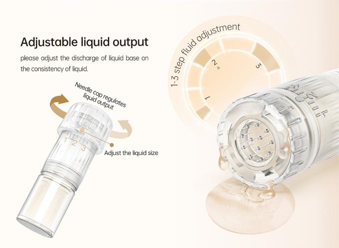Latest 4-Pole EMS Automatcal Serum Applicator Hydra Pen H5 Face Skin Derma Microneedling Pen Essence Collagen Regeneration 7